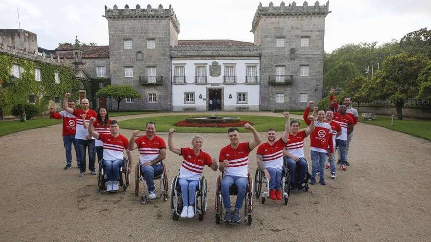 El Iberconsa, en Castrelos, donde el Concello realizó una recepción oficial a los participantes. // R. Grobas