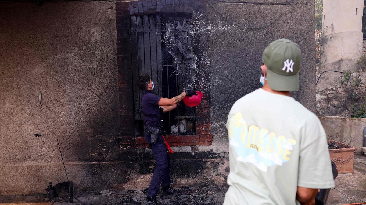 Marsella, la segunda ciudad de Francia, asediada por un violento incendio forestal