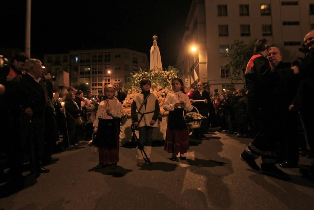 Procesión de Fátima en Ourense