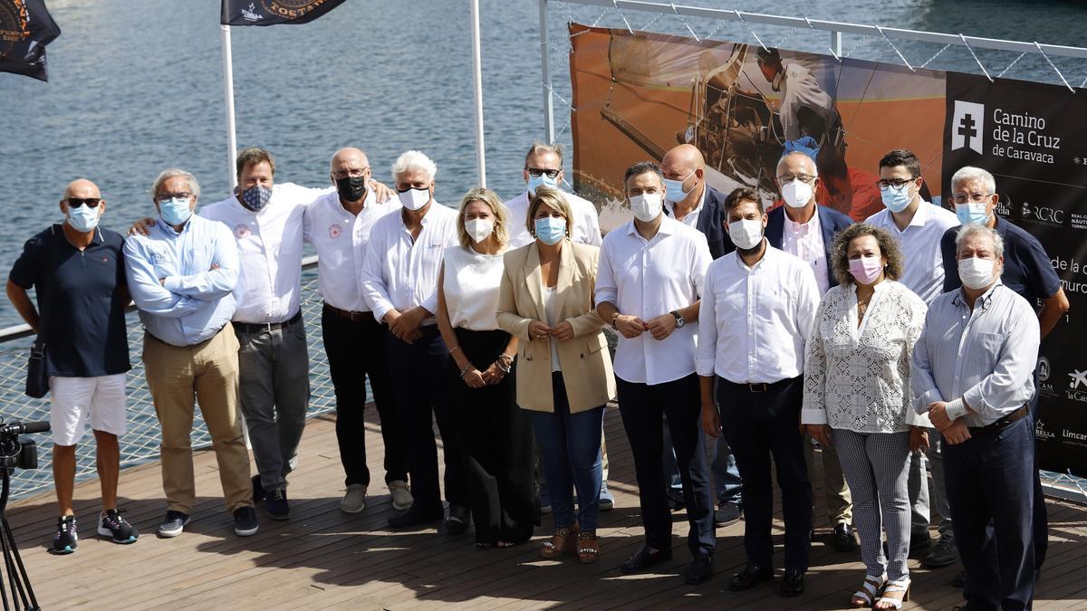 Imagen de la presentación de la Regata Camino de la Cruz-Trofeo Punta Este