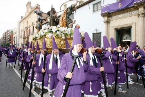 Procesión de Los Salzillos en la Semana Santa de Murcia