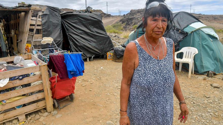 Chabolismo en los barrancos El Cañizo y La Fuente