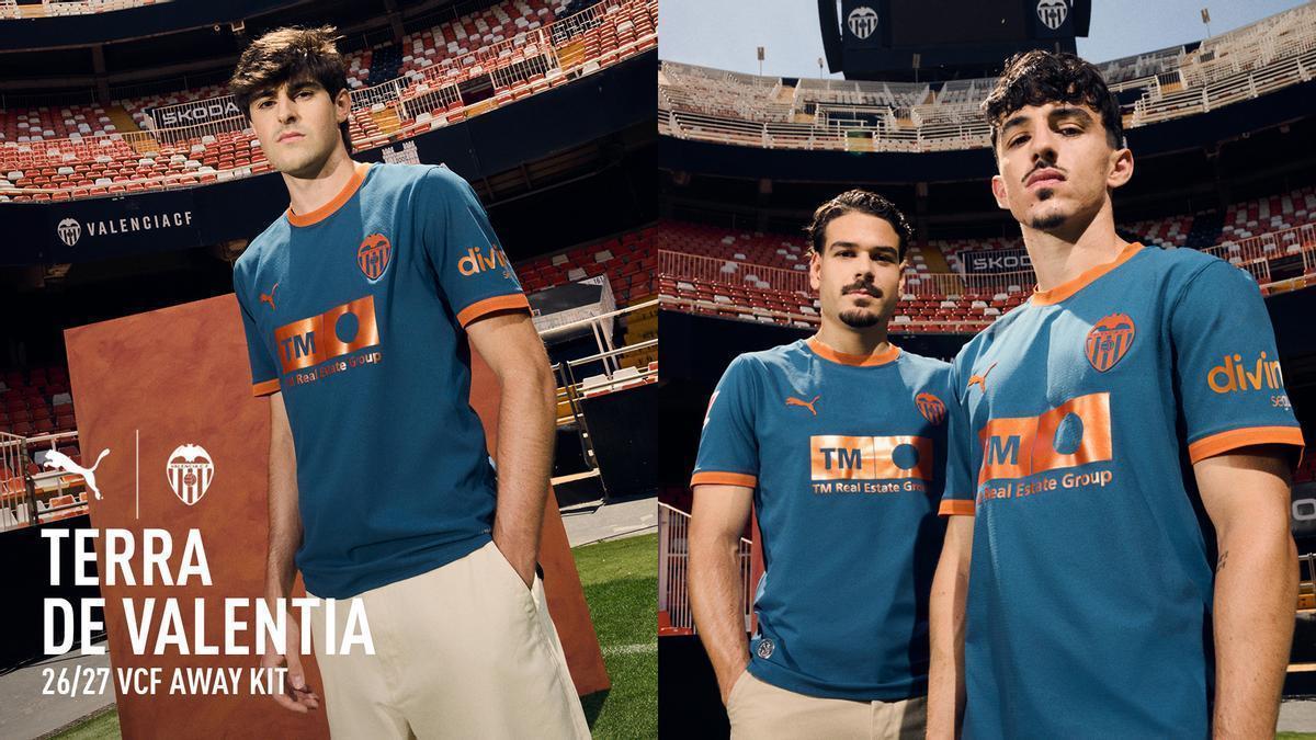 Así es la segunda equipación del Valencia CF