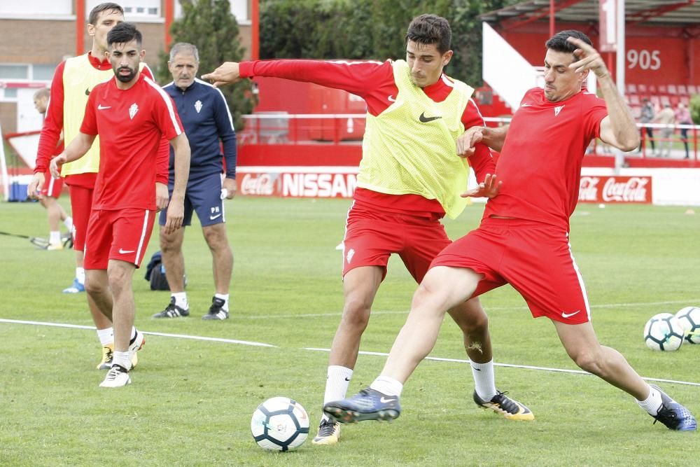 Entrenamiento del Sporting