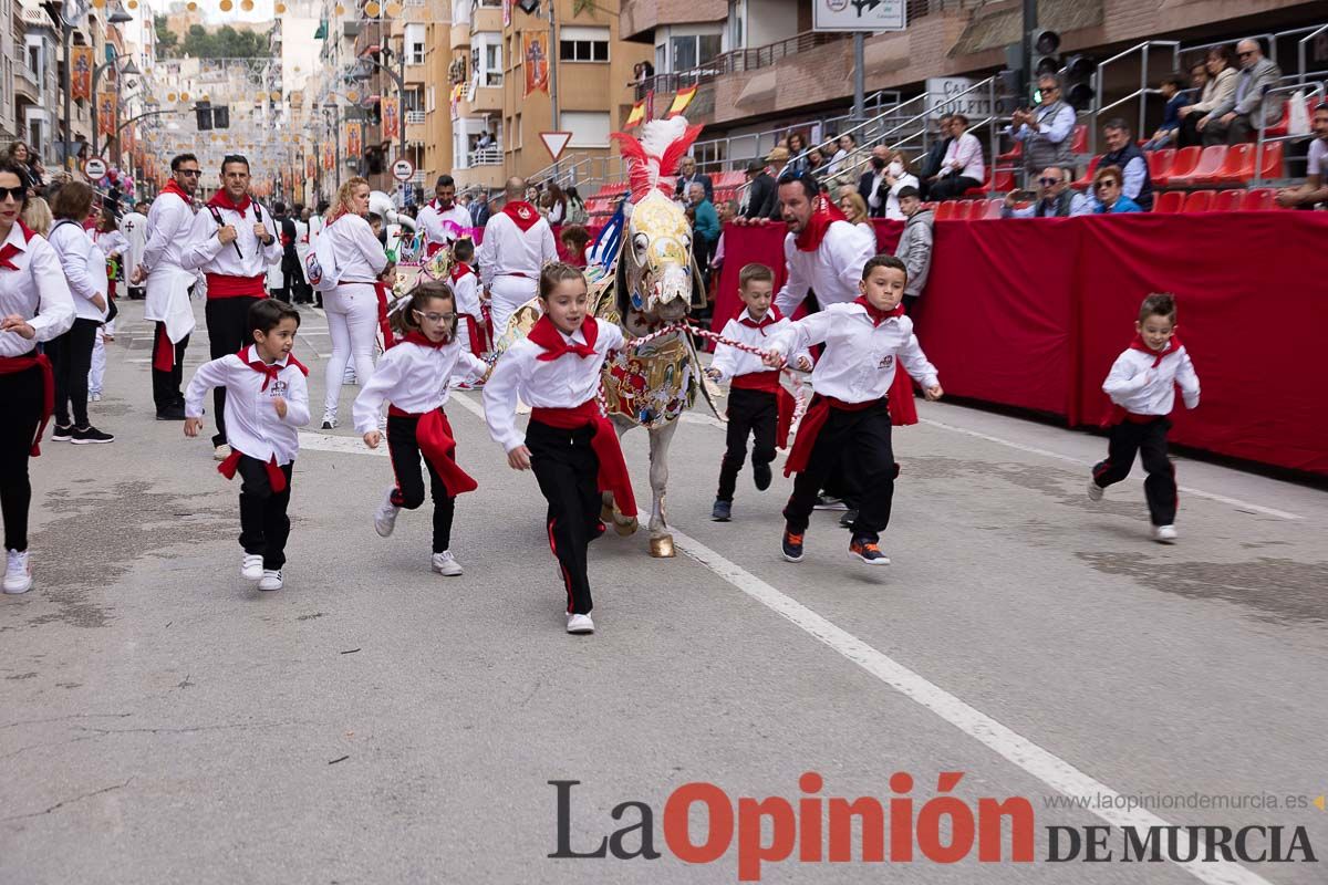 Desfile infantil en las Fiestas de Caravaca (Bando Caballos del Vino)