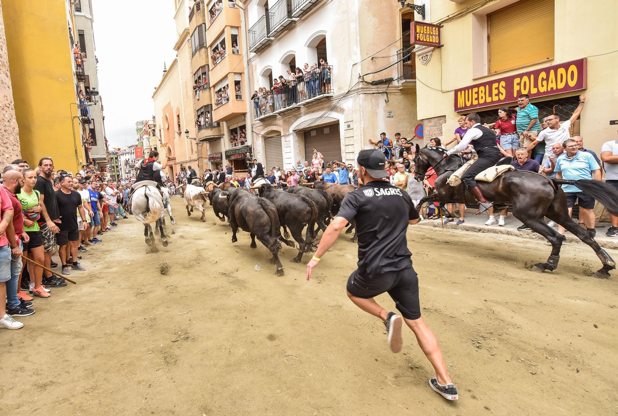 Primera entrada de caballos y toros de Segorbe