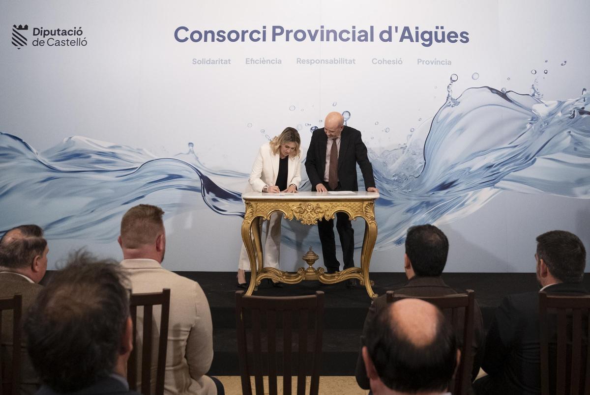 Firma de la constitución del Consorcio.