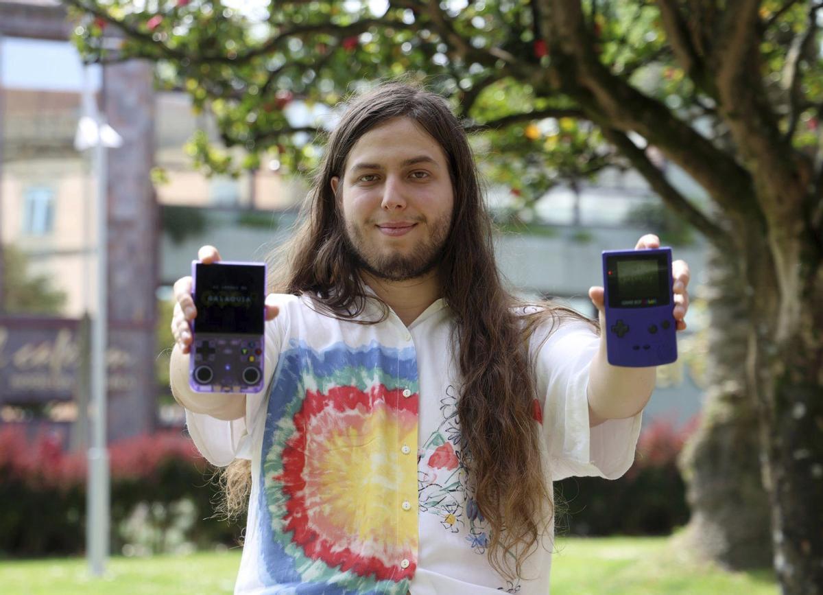 Leo Espiña Otero, L.E.O., creador do videoxogo «As lendas da Galaquia».