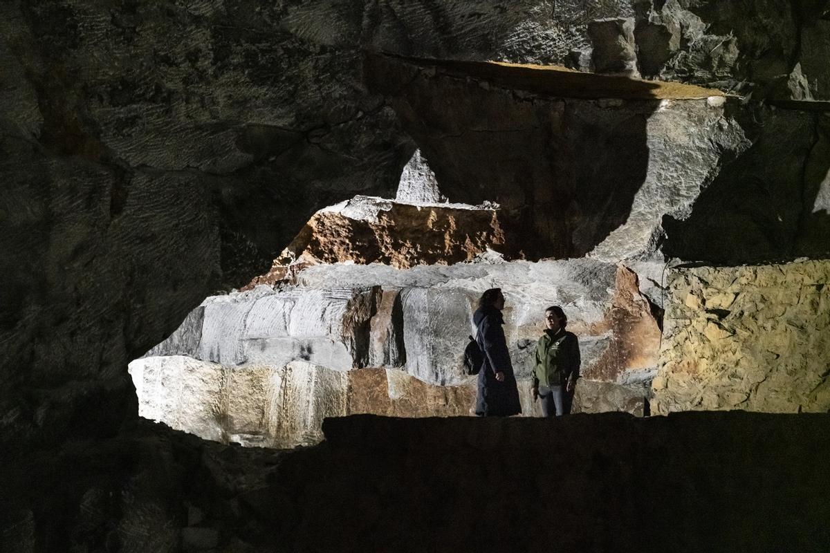 Cuevas Patrimonio de la Luz en Hontoria de la Cantera.