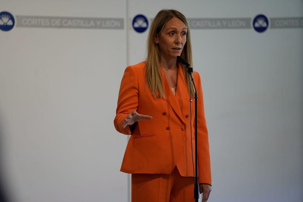 Rocío Lucas, secretaria segunda de la Mesa de las Cortes de Castilla y León y exconsejera de Educación.