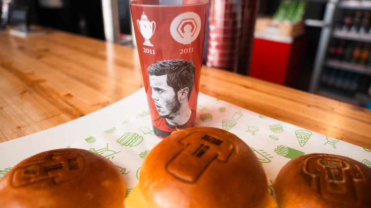Las hamburguesas de Hazard que ha creado el Lille.