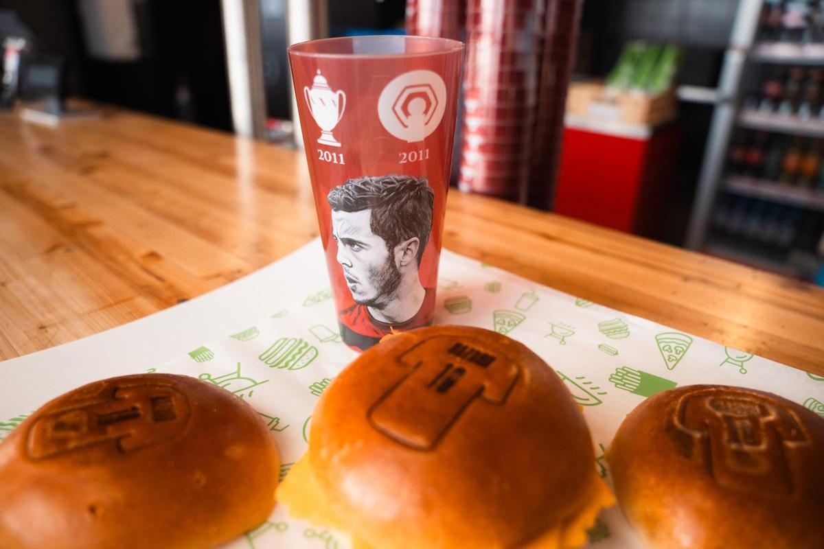 Las hamburguesas de Hazard que ha creado el Lille.