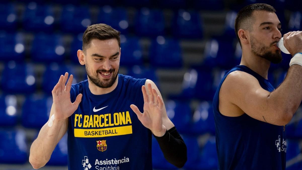 El Barça entrena para acabar en posiciones de Playoff