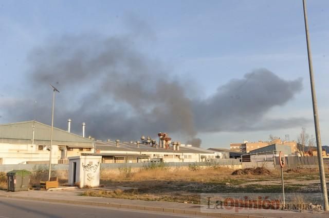 Así ha quedado la antigua fábrica de Rostoy tras el incendio en Murcia