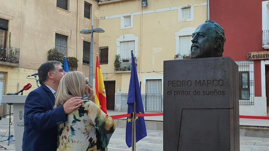Una escultura recordará en Villena al pintor Pedro Marco