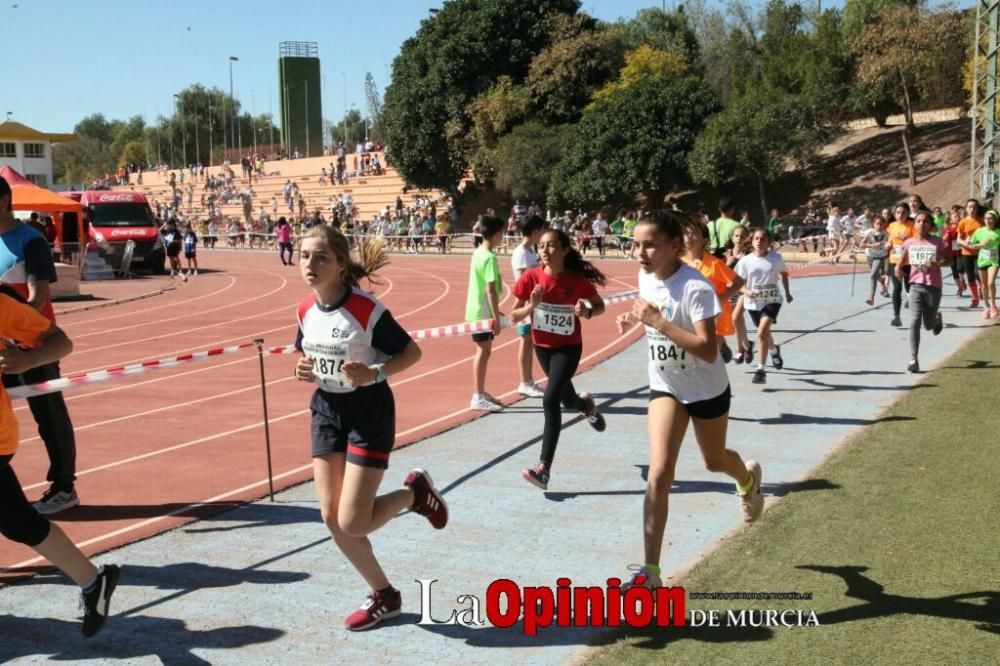 Final Cross Escolar de Lorca. Alevín femenino