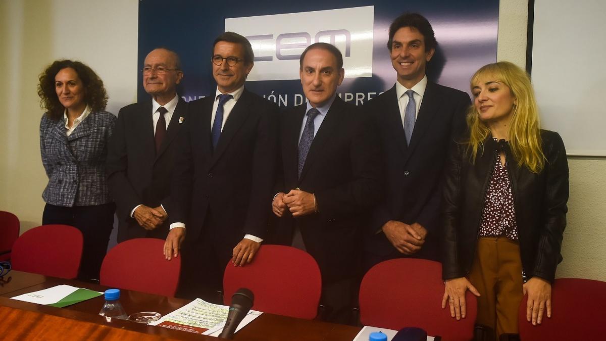 La presentación del Plan CRECE Industria para el sector del cemento se ha celebrado en Málaga.