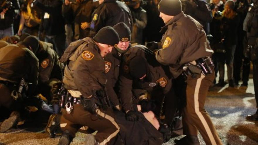 La indignación de Ferguson se extiende a 170 ciudades