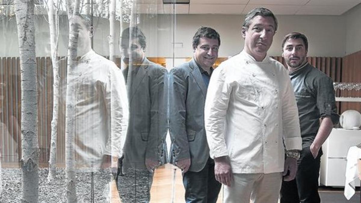 Josep, Joan y Jordi Roca han situado El Celler de Can Roca en la élite mundial.