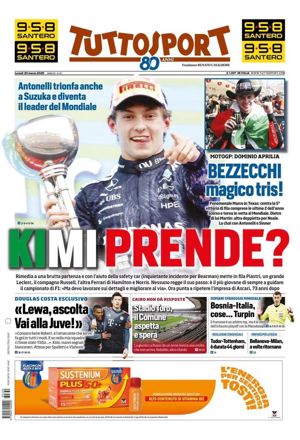 Antonelli y la goleada del Barça al Madrid, en las portadas Antonelli y la goleada del Barça al Madrid, en las portadas