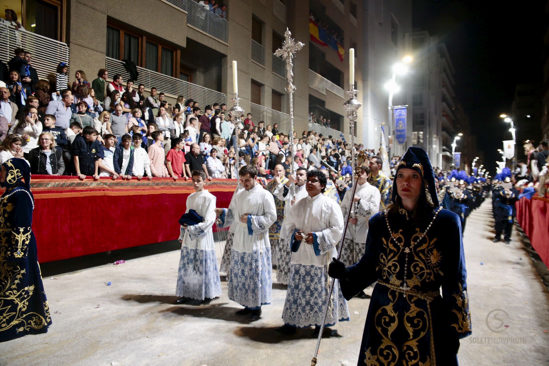 Procesión Viernes de Dolores en Lorca