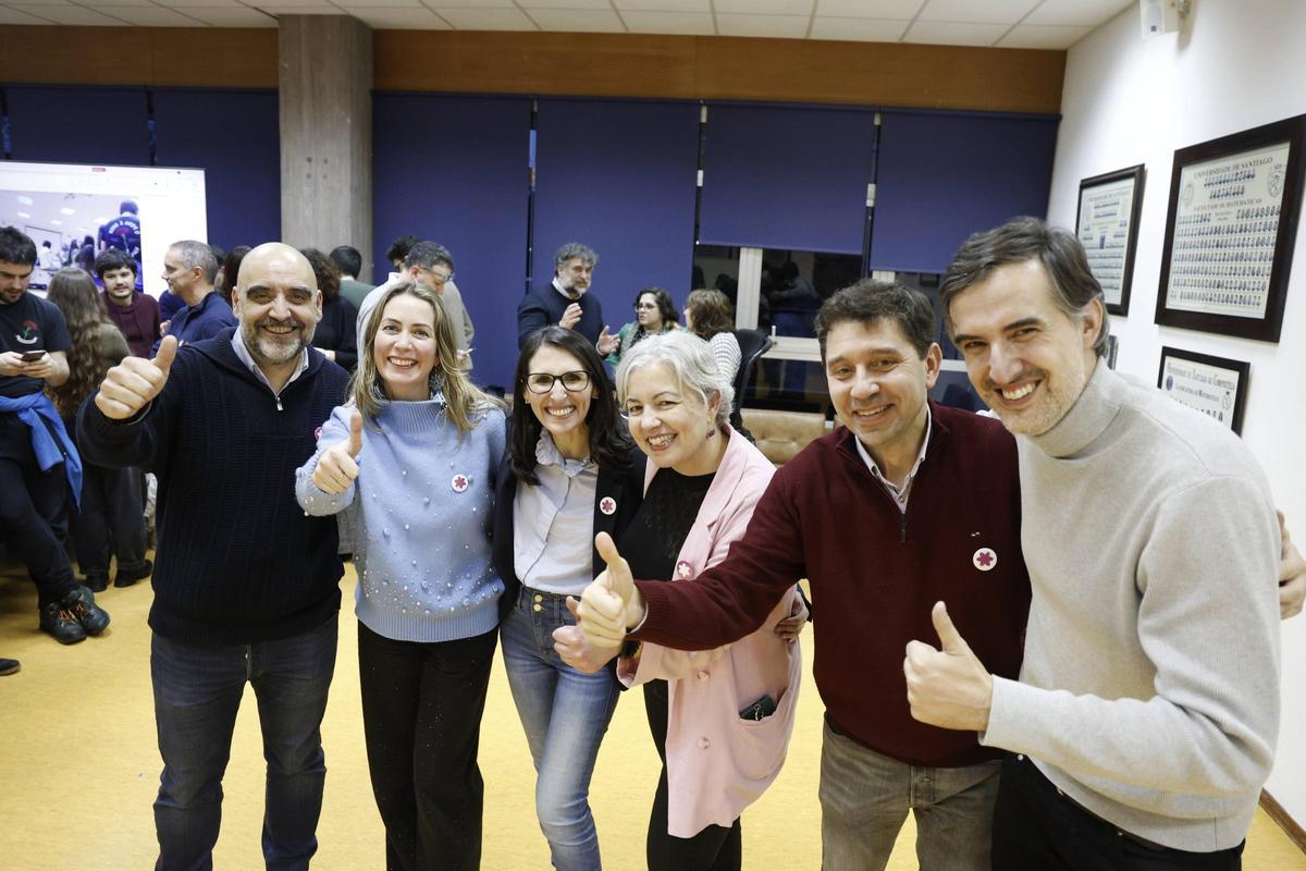 Rosa Crujeiras celebra los resultados logrados tras la primera votación