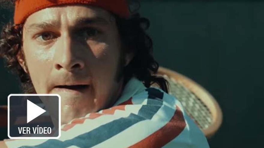 Una escena de &#039;Borg McEnroe&#039;.