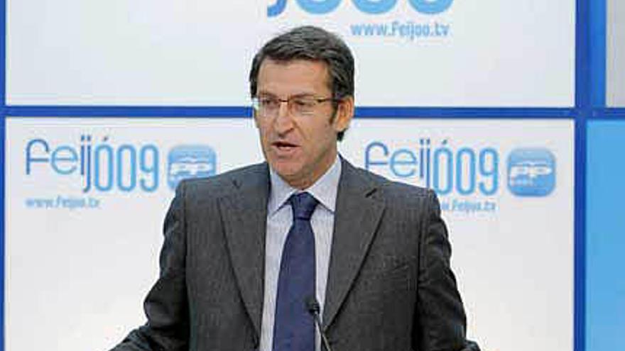 Alberto Núñez Feijóo.