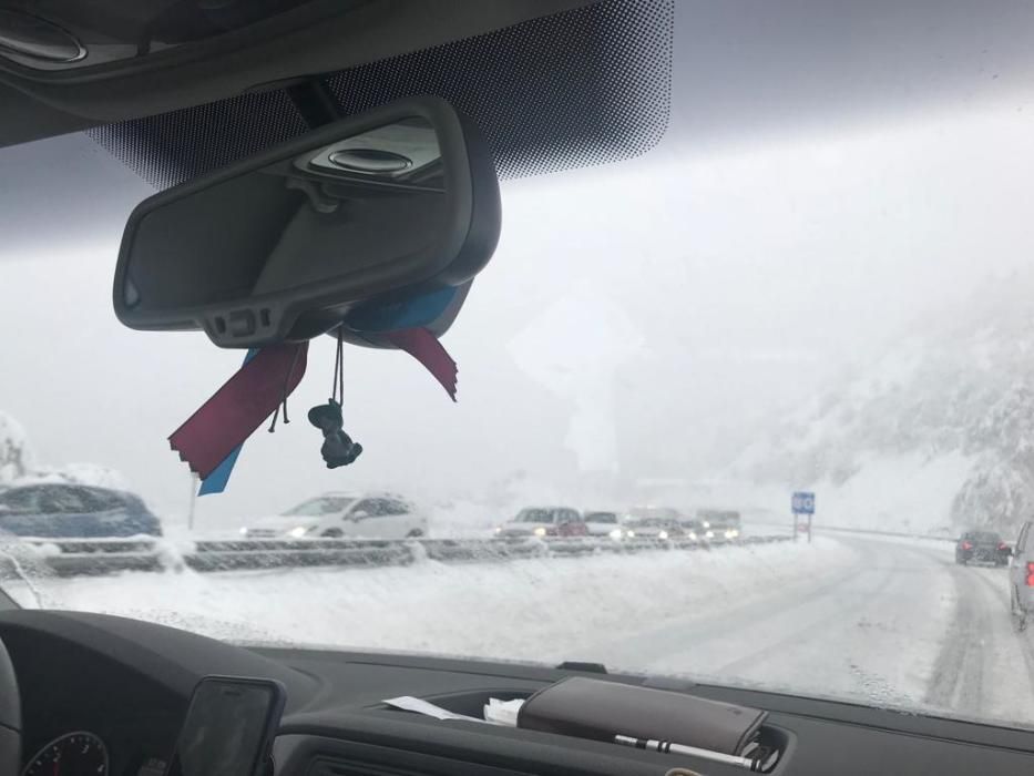 Problemas de circulación en la autopista del Huern