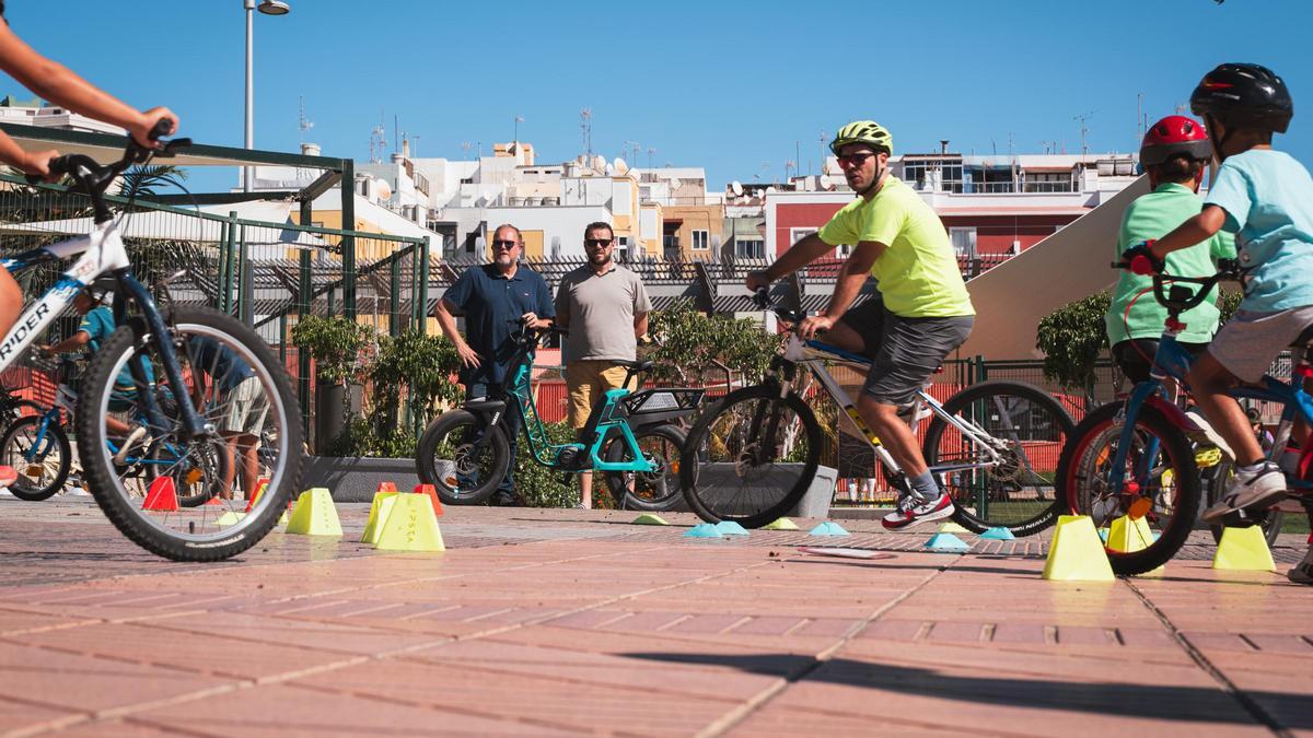 Fiesta Infantil de la Movilidad en Las Palmas de Gran Canaria