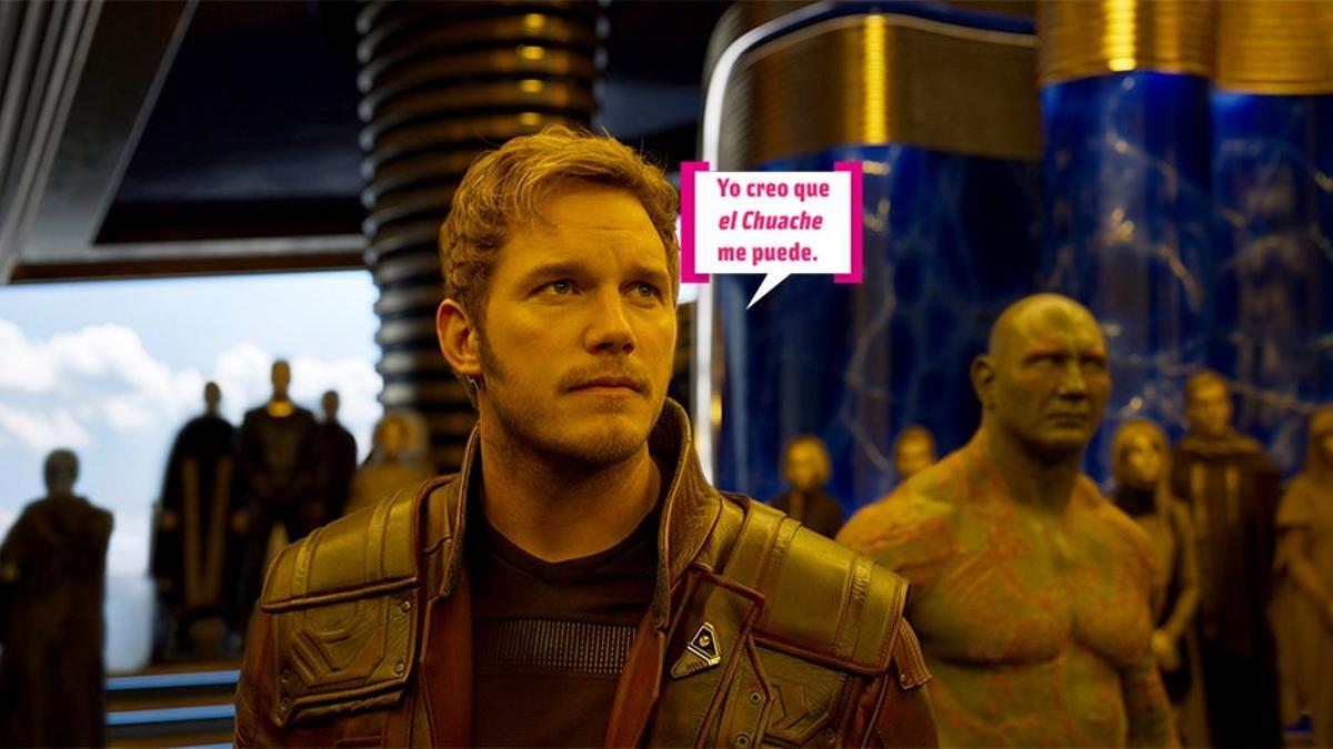 Chris Pratt en Guardianes de la Galaxia