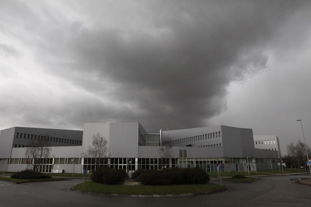 Temporal en Gijón