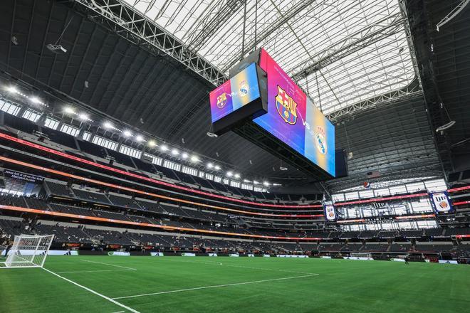 Todo lo que no se ha visto del clásico Barça - Madrid en Dallas