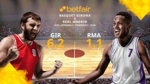 Bàsquet Girona vs. Real Madrid Baloncesto: horario, TV, estadísticas, clasificación y pronósticos