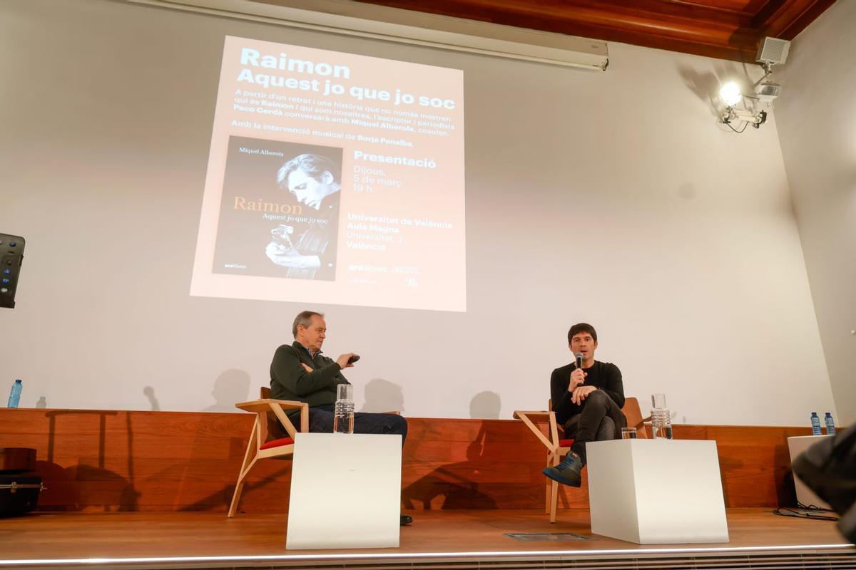 Presentación de la biografía 'Raimon. Aquest jo que sóc jo'