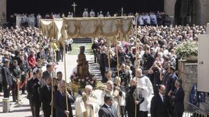 Fervor en el mil·lenari de Montserrat