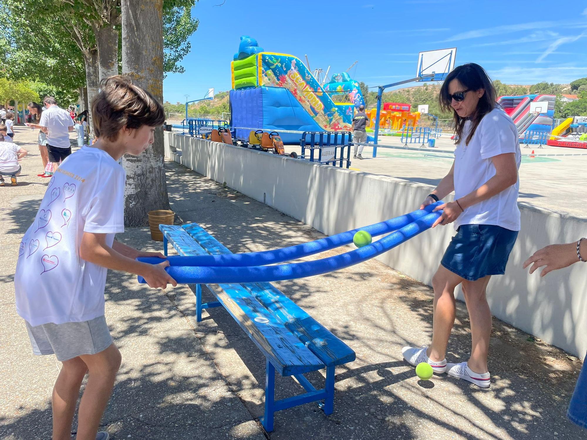 Fiesta de fin de curso en el colegio Corazón de María de Zamora