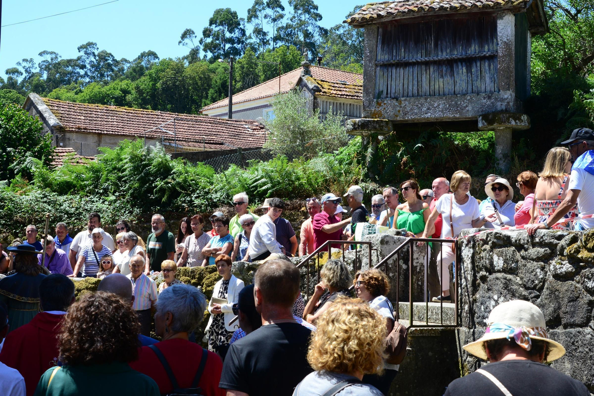 As celebracións do Día de Santiago en Ermelo, "berce do Morrazo"