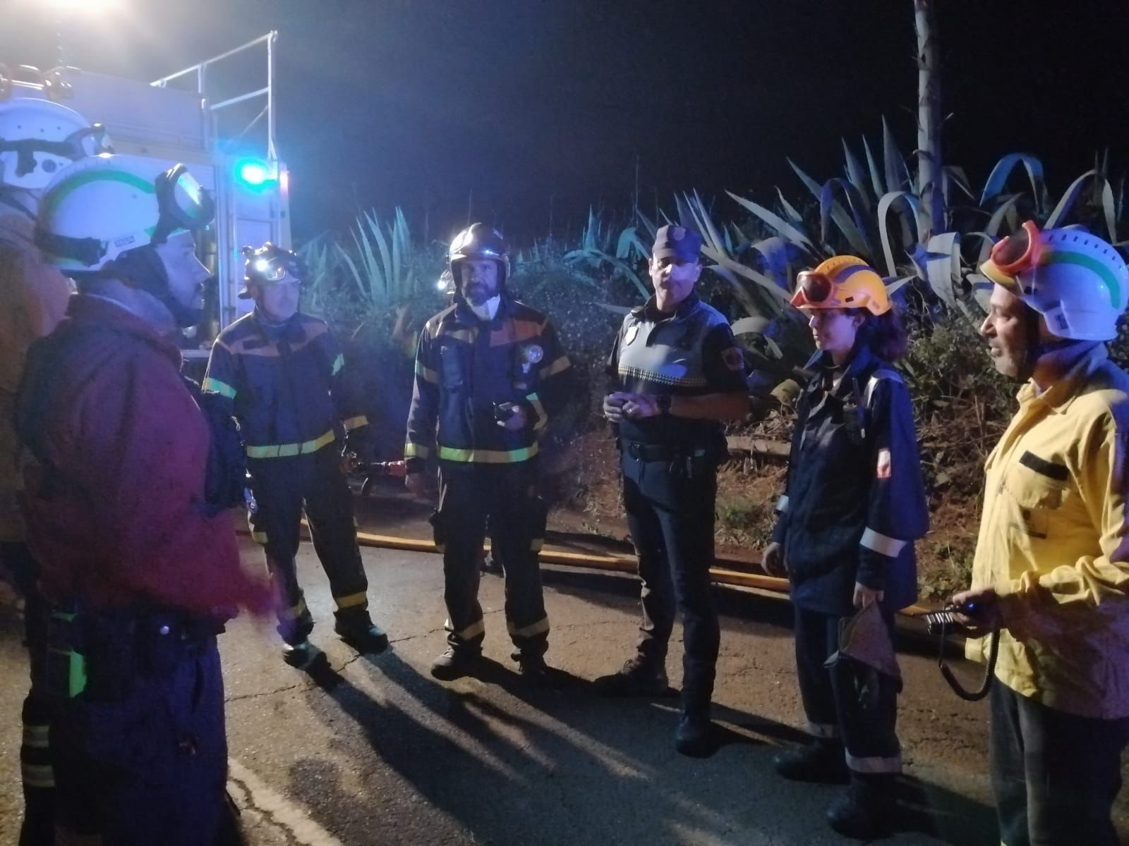 Conato de incendio en Guía, Gran Canaria