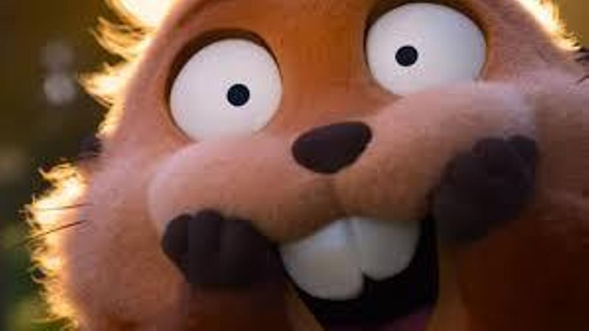 La lucha por la conservación ambiental y una máquina revolucionaria que permite a los humanos convertirse en animales articulan 'Hoppers'.