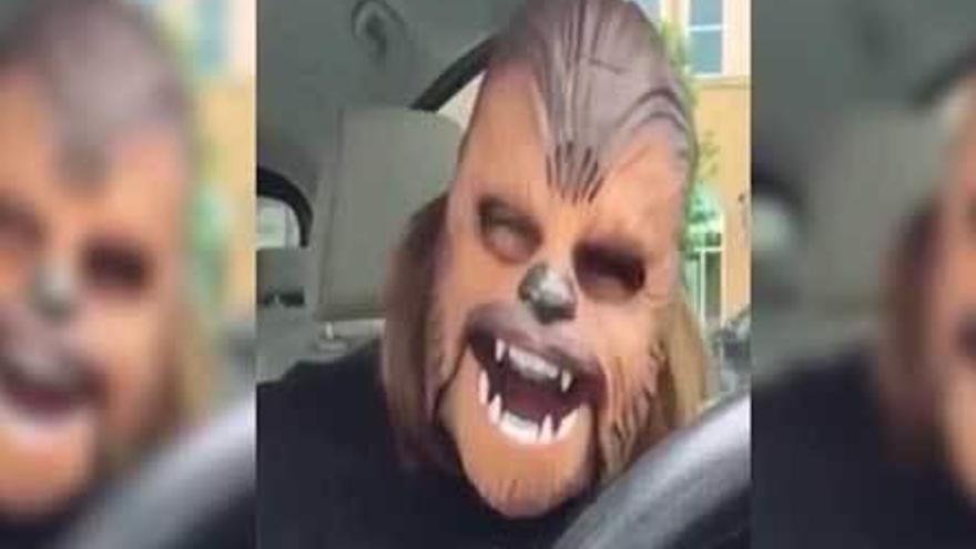 Reproducción del vídeo de la &quot;mujer Chewbacca&quot;.