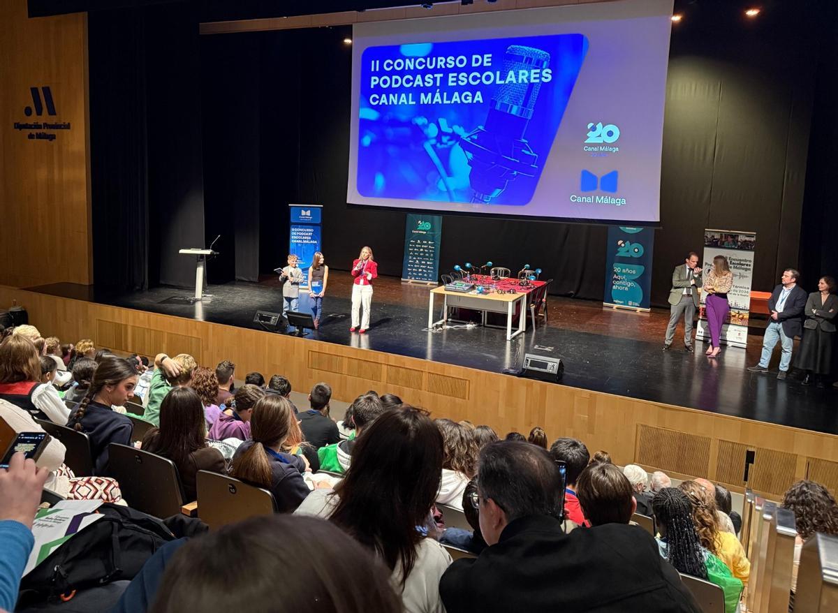 Canal Málaga entrega los premios de su II Concurso de Podcast Escolares