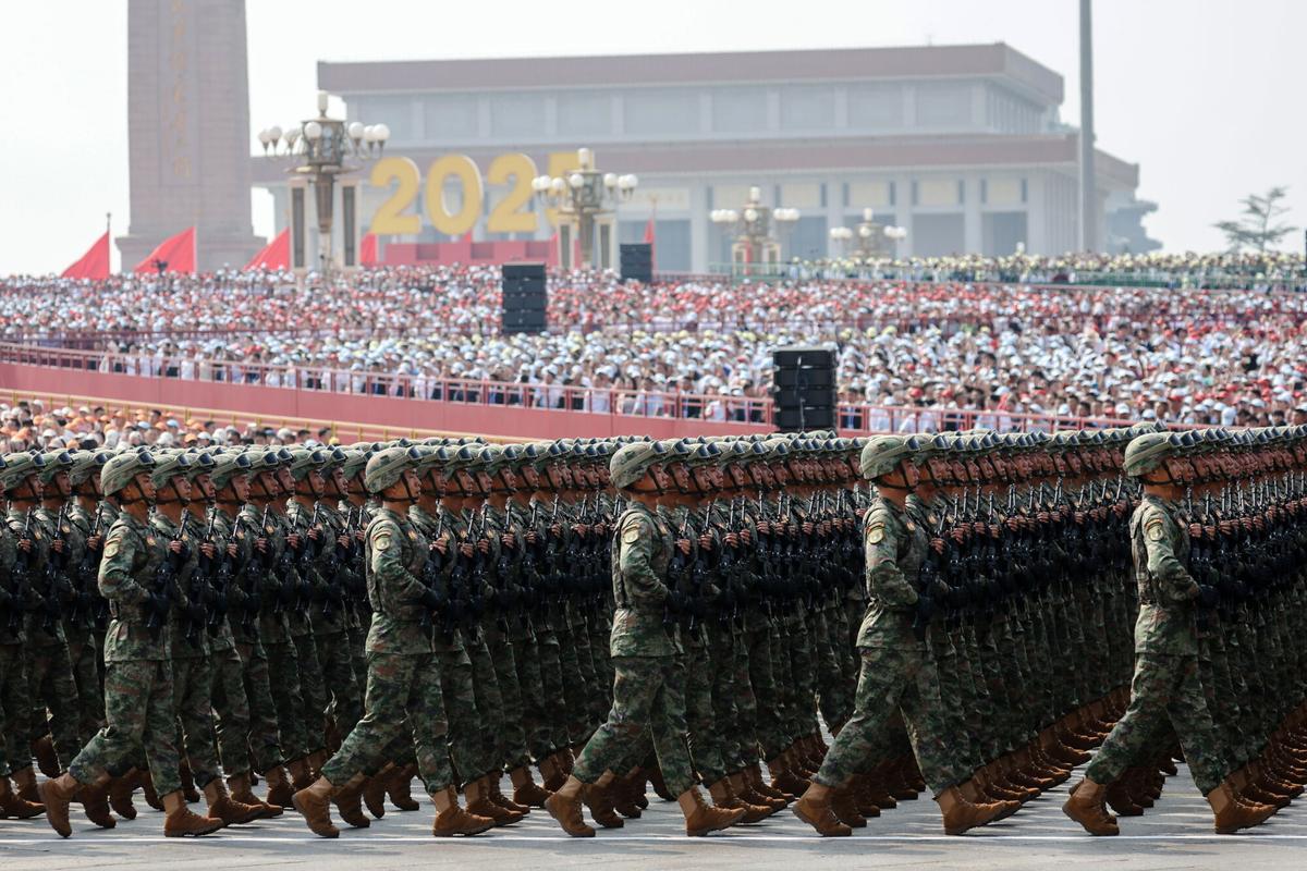 El desfile militar de Pekín, en imágenes.