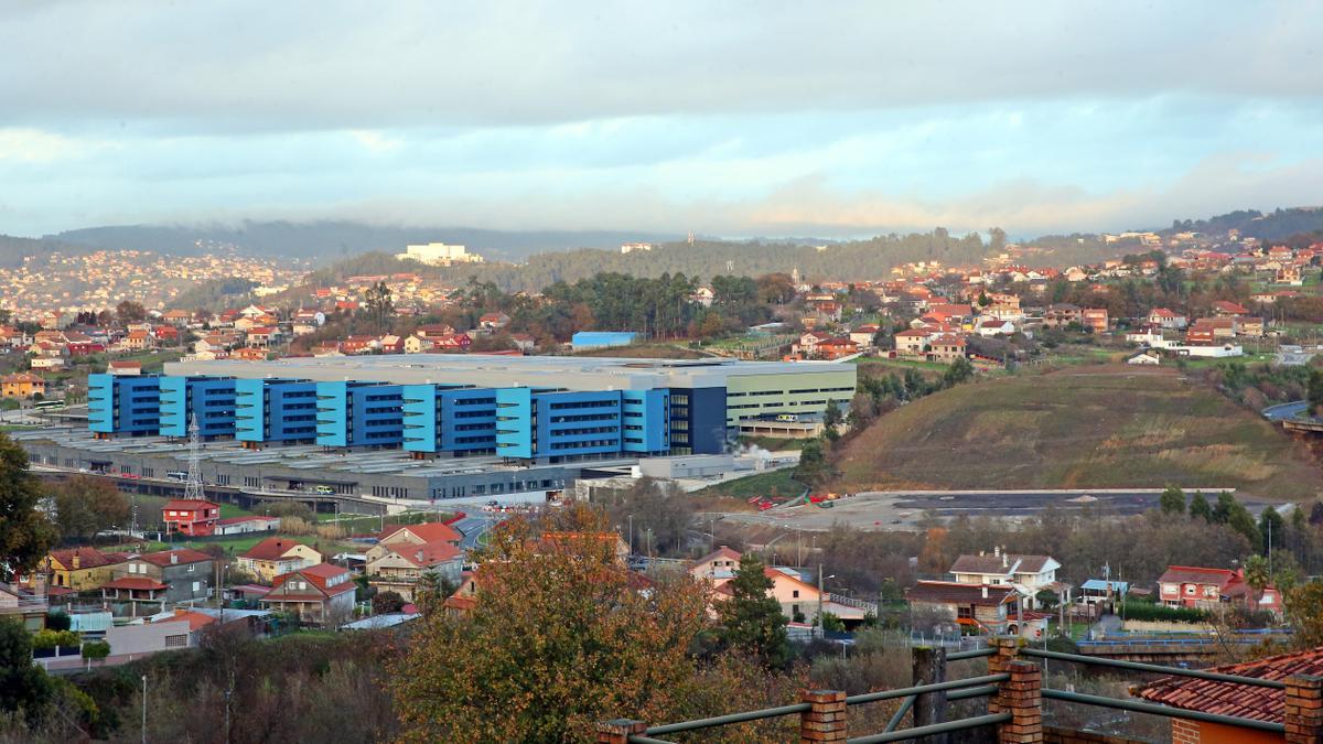 Vista exterior del hospital Álvaro Cunqueiro