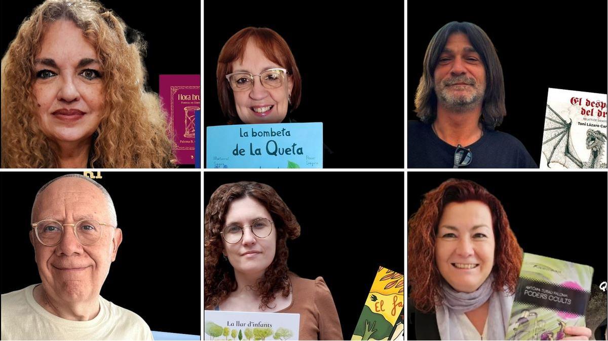 Sis dels autors i autores de Creàlit.