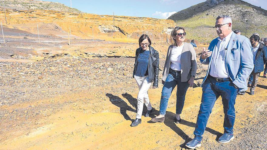 Levantarán diques en la sierra minera de Portmán para evitar el arrastre de metales