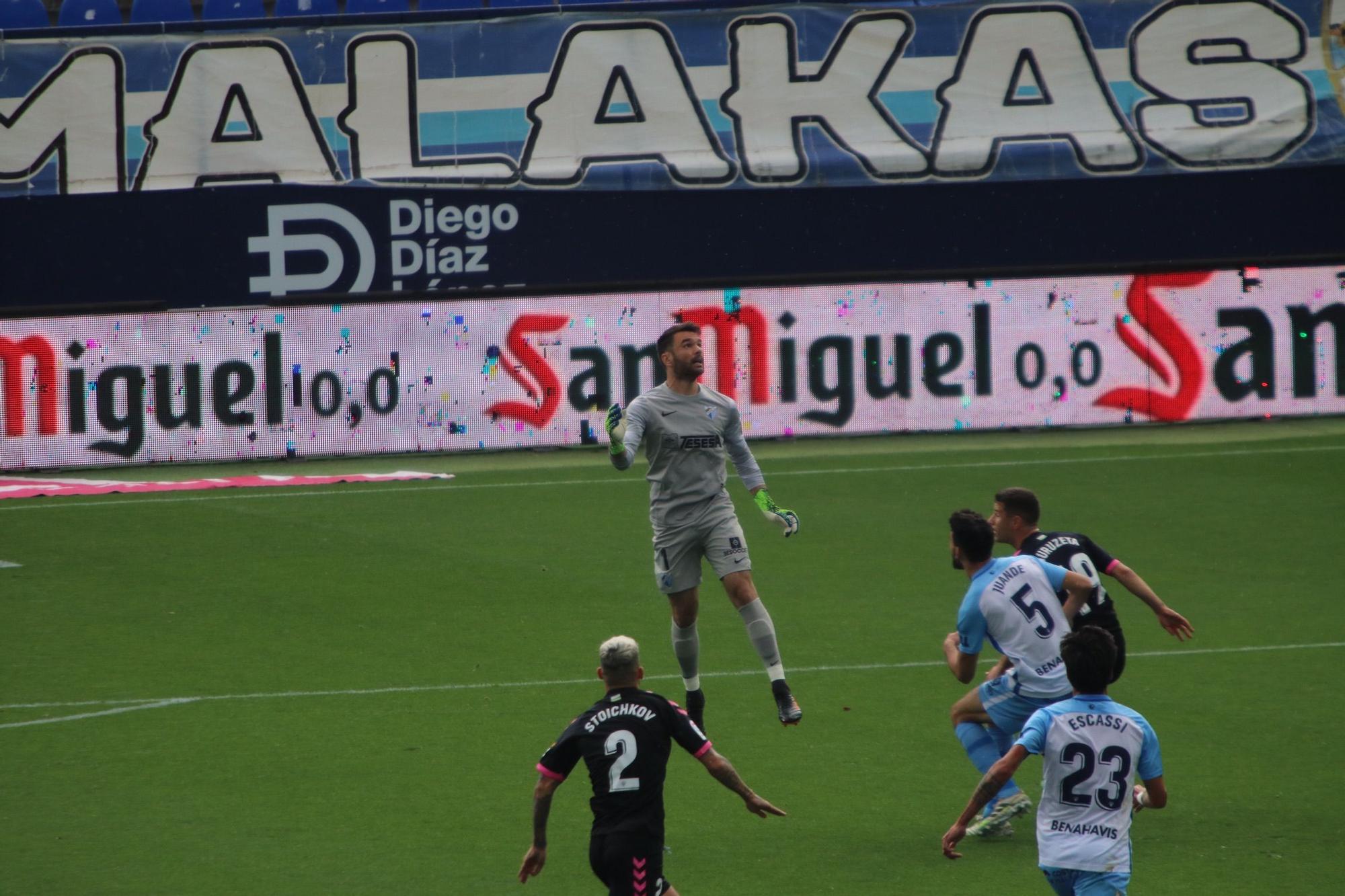 Las imágenes del Málaga CF - CE Sabadell de LaLiga Smartbank