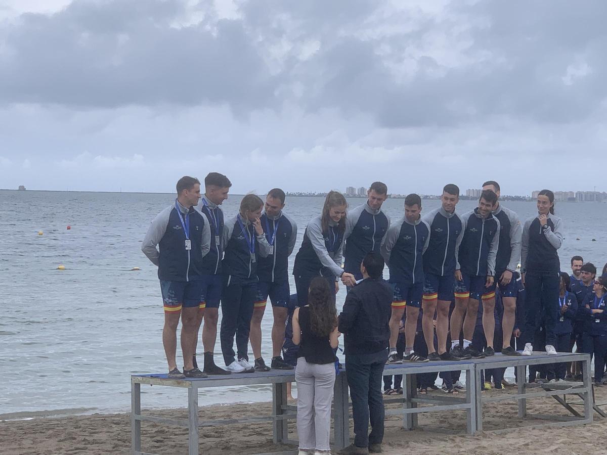 Las mejores imágenes de la Regata Interuniversidades de Santiago de la Ribera en la que ha participado la princesa Leonor