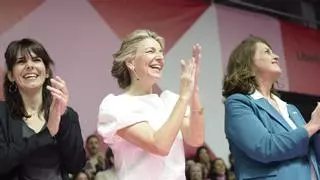Yolanda Díaz se postula a ser "la primera presidenta de España" ignorando el choque con Podemos