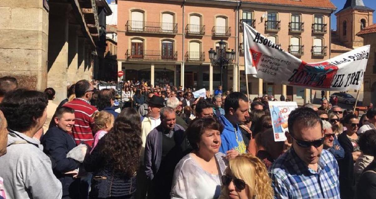 Histórica protesta de Benavente por la Sanidad